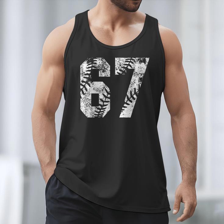 Vintage Baseball Number 67 Jersey Player Uniform Men Tank Top Vintage Baseball Number 67 Jersey Player Uniform Men Tank Top