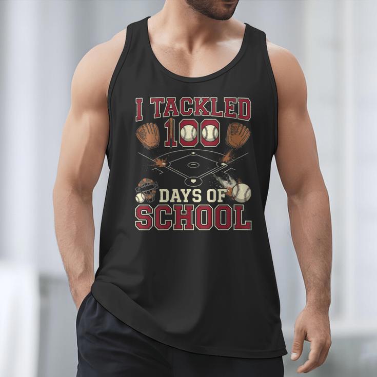 Women's 100 Days Of School Boys Kids Baseball Men Tank Top Women's 100 Days Of School Boys Kids Baseball Men Tank Top
