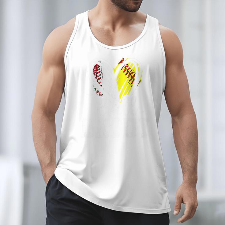 Ball Daddy Softball Baseball Dad Fathers Day Premium Men Tank Top Ball Daddy Softball Baseball Dad Fathers Day Premium Men Tank Top
