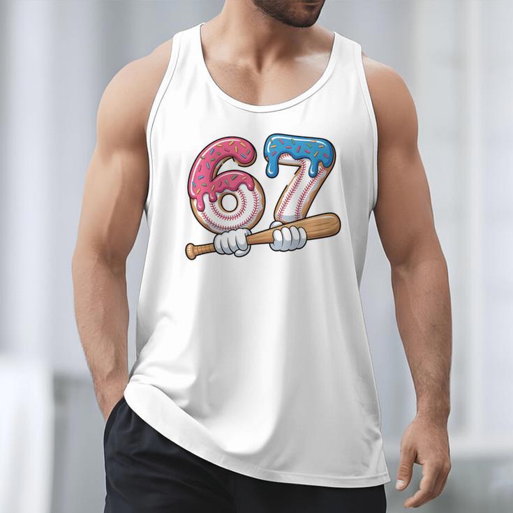 Baseball 67 Kids Ice Cream Drip Six Seven Youth Boys Men Tank Top