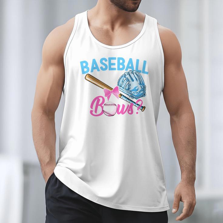Baseball Or Bows Brother Loves You Gender Reveal Boy Or Girl Men Tank Top Baseball Or Bows Brother Loves You Gender Reveal Boy Or Girl Men Tank Top