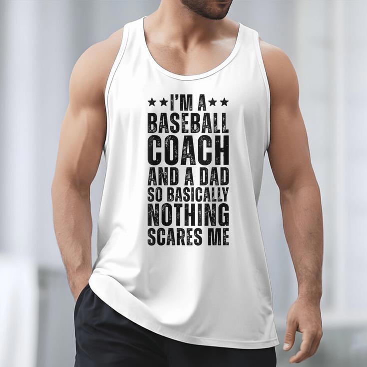Baseball Coach And A Dad So Basically Baseball Dad Men Tank Top