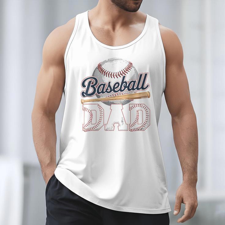 Baseball Dad Father's Day Sports Baseball Lover Premium Men Tank Top
