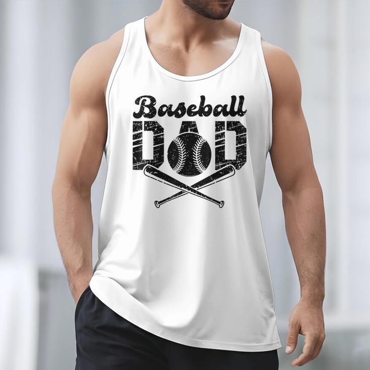 Baseball Dad Happy Fathers Day For Men Wife Daughter Son Men Tank Top Baseball Dad Happy Fathers Day For Men Wife Daughter Son Men Tank Top