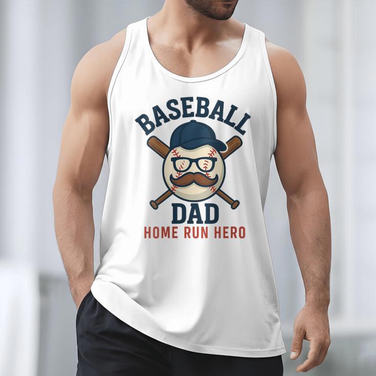Baseball Dad Home Run Hero For Sports Dad Coach Men Tank Top Baseball Dad Home Run Hero For Sports Dad Coach Men Tank Top