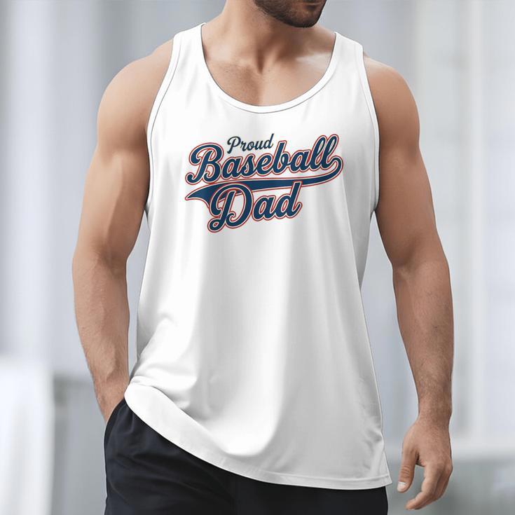Baseball Dad Graphic Premium Tri-Blend Men Tank Top