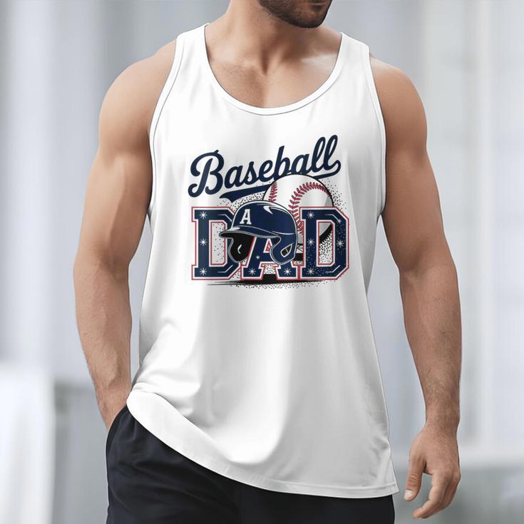Baseball Dad Proud Fathers Sports Gear Men Tank Top Baseball Dad Proud Fathers Sports Gear Men Tank Top