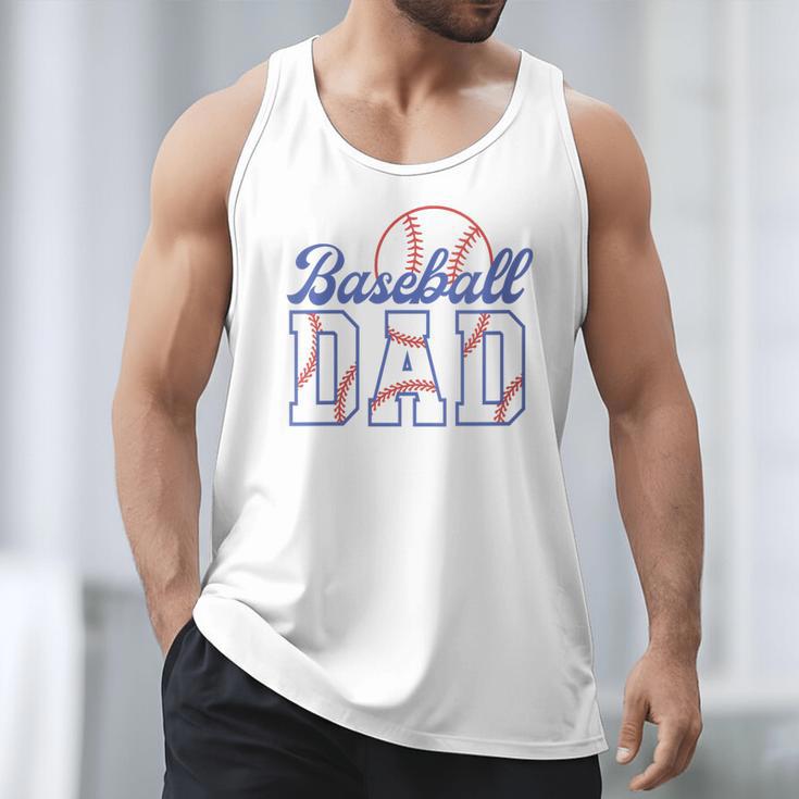 Baseball Dad Retro Baseball Dads Club Men Tank Top