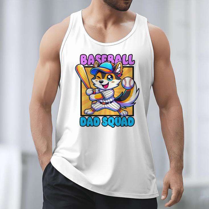 Baseball Dad Squad Fox On The Bat Premium Men Tank Top Baseball Dad Squad Fox On The Bat Premium Men Tank Top