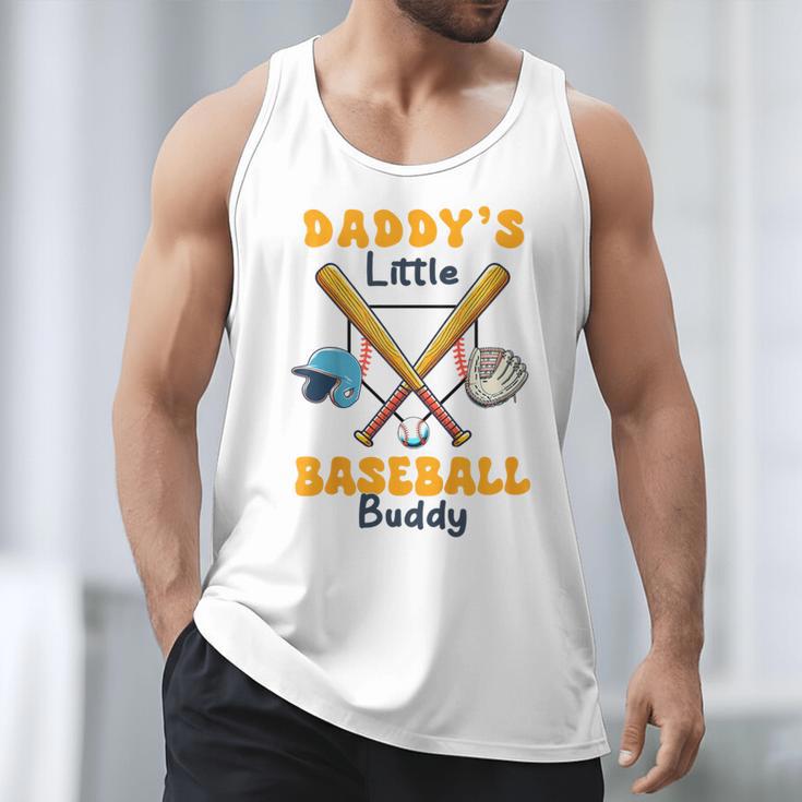 Baseball Daddy's Little Baseball Lover Kid Father's Day Men Tank Top