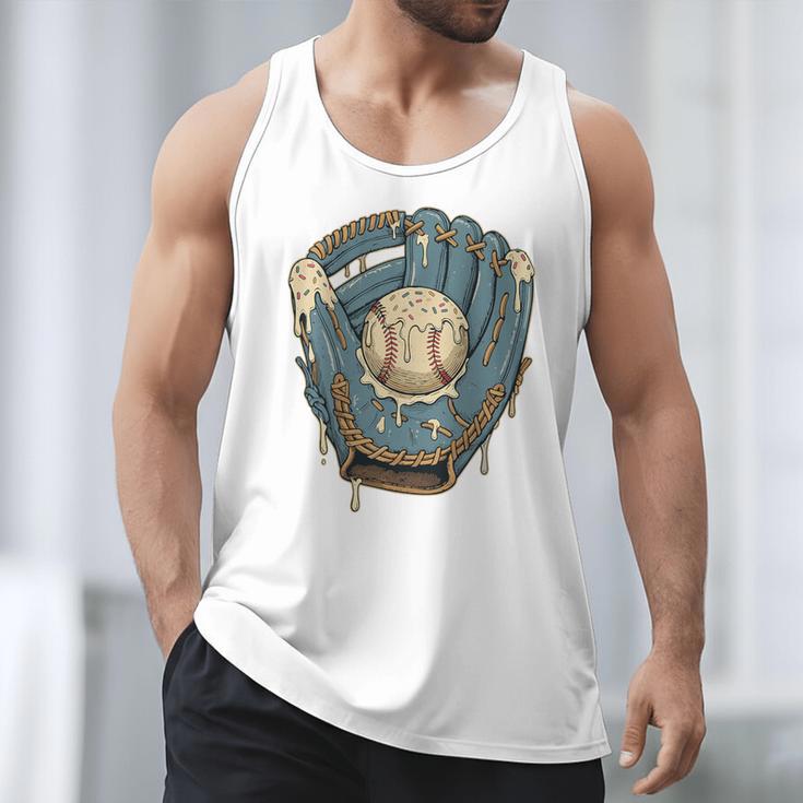 Baseball Drip Ice Cream Glove With Sprinkles And Ball Youth Premium Tri-Blend Men Tank Top Baseball Drip Ice Cream Glove With Sprinkles And Ball Youth Premium Tri-Blend Men Tank Top