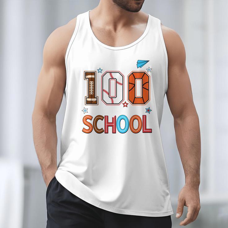 Baseball Football Basketball I Survived 100 Days Of School Men Tank Top Baseball Football Basketball I Survived 100 Days Of School Men Tank Top