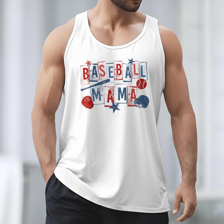 Baseball Mama Mom Mother Vintage Game Day Men Tank Top Baseball Mama Mom Mother Vintage Game Day Men Tank Top