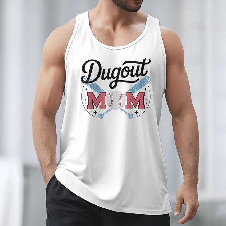 Baseball Mom – Proud Dugout Supporter Men Tank Top