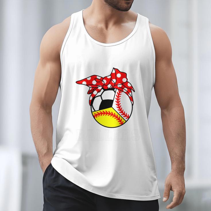 Busy Raising Ballers Baseball Softball Soccer Mom Premium Tri-Blend Men Tank Top Busy Raising Ballers Baseball Softball Soccer Mom Premium Tri-Blend Men Tank Top