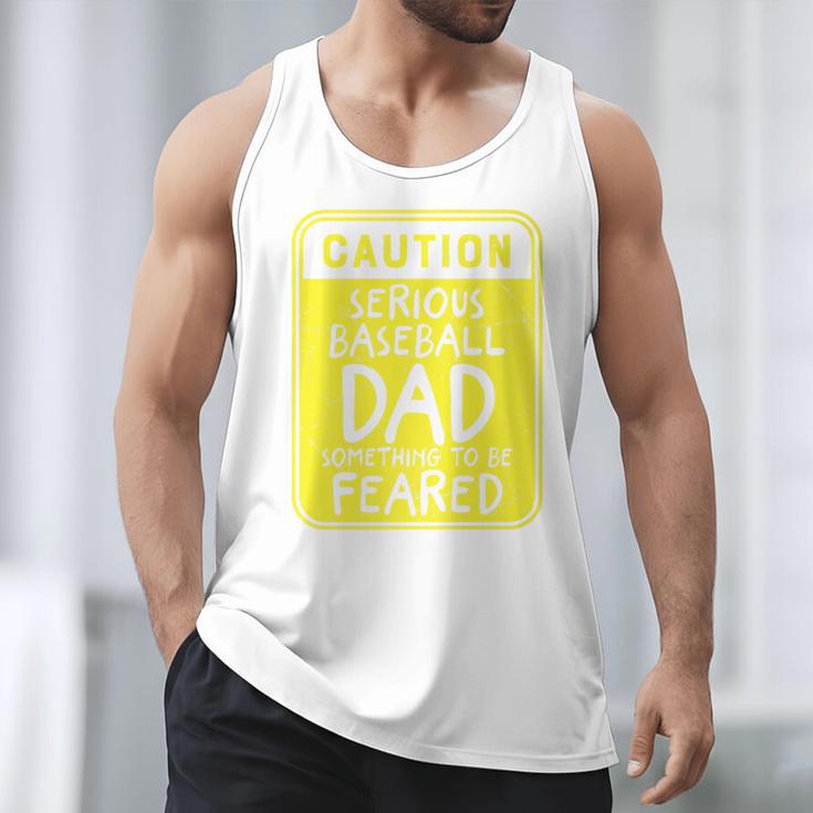 Caution Serious Baseball Dad Something To Be Feared Premium Men Tank Top Caution Serious Baseball Dad Something To Be Feared Premium Men Tank Top