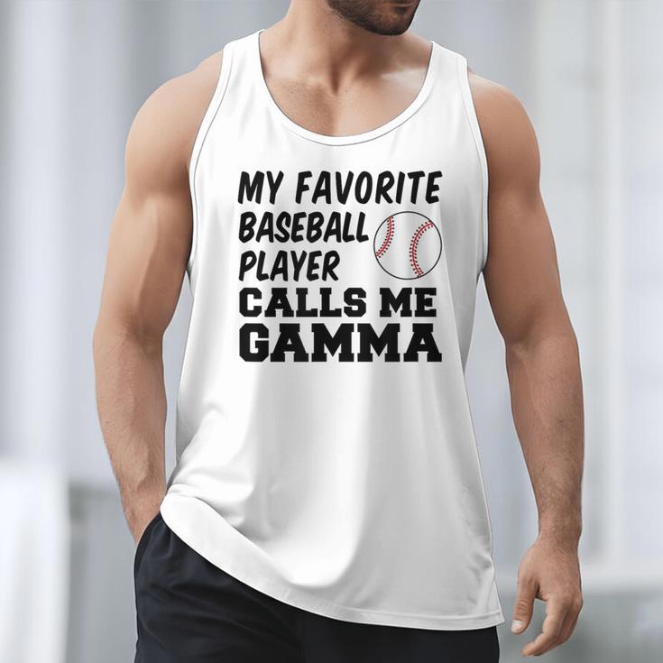 My Favorite Baseball Player Calls Me Gamma Men Tank Top My Favorite Baseball Player Calls Me Gamma Men Tank Top