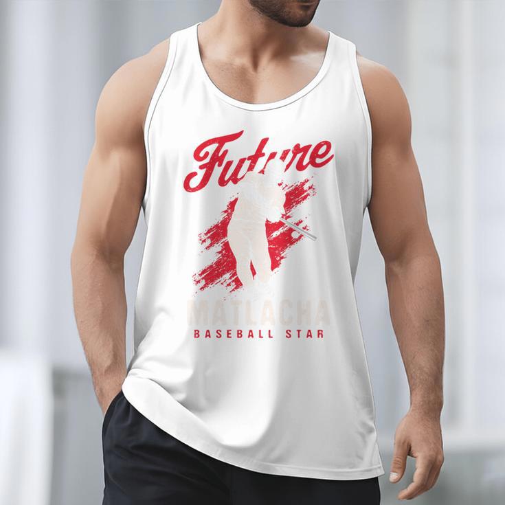 Future Matlacha Baseball Star Baseball Player Sports Theme Premium Tri-Blend Men Tank Top