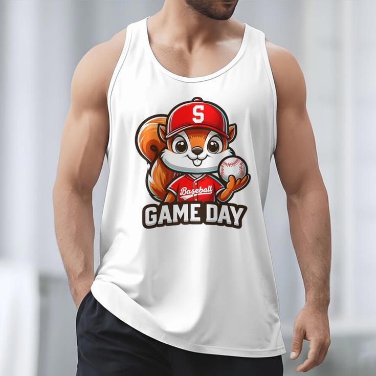Game Day Baseball Dad Baseball Mam Father's Day Premium Men Tank Top