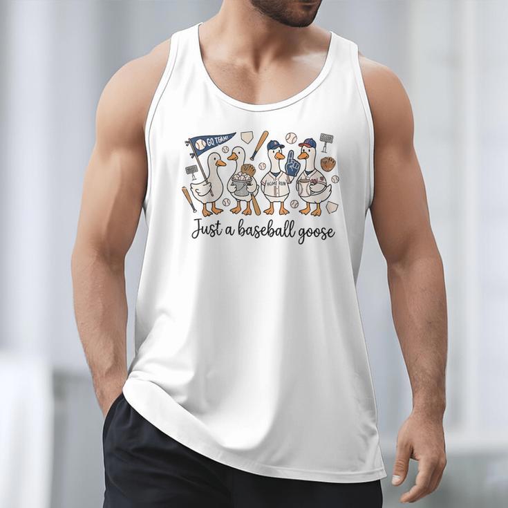 Game Day Just A Baseball Goose Cute Duck Team Sports Men Tank Top Game Day Just A Baseball Goose Cute Duck Team Sports Men Tank Top