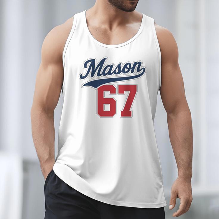 Mason 67 Jersey Baseball Men Women Boys Girls Number 6 7 Men Tank Top Mason 67 Jersey Baseball Men Women Boys Girls Number 6 7 Men Tank Top