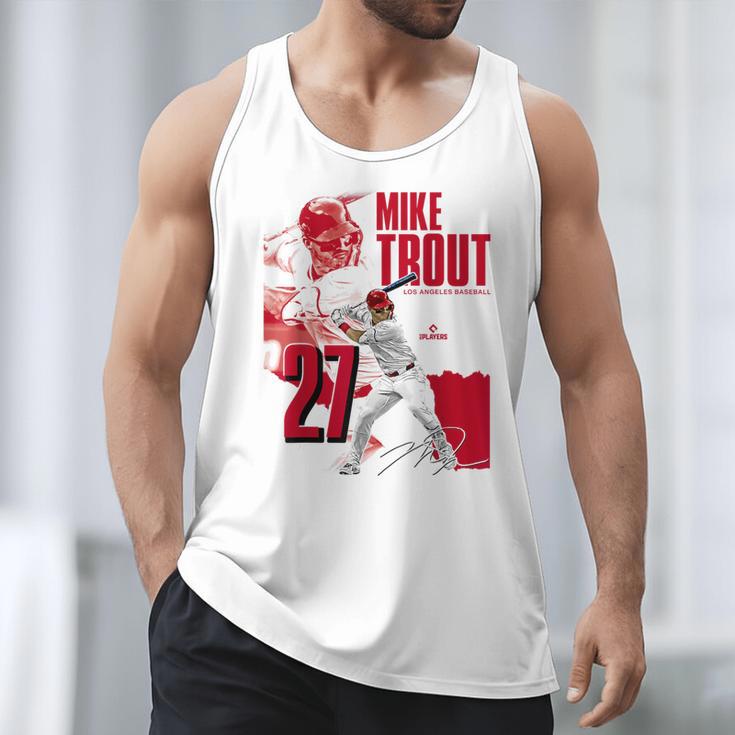 Mike Trout Los Angeles A MLB Baseball Players MLBMTR304N Men Tank Top