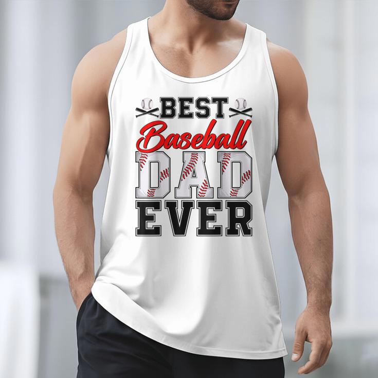 Retro Best Baseball Dad Ever Daddy Happy Fathers Day Men Men Tank Top Retro Best Baseball Dad Ever Daddy Happy Fathers Day Men Men Tank Top