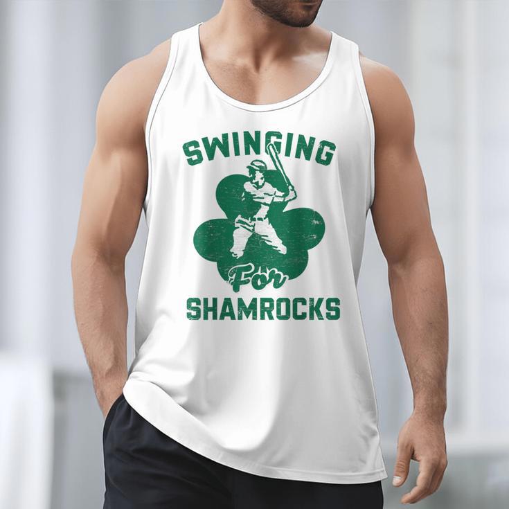 Shamrock Baseball Dad St Patricks Irish Ireland St Paddys Men Tank Top Shamrock Baseball Dad St Patricks Irish Ireland St Paddys Men Tank Top