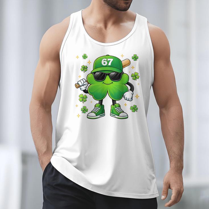 Shamrocks Playing Baseball St Patricks Day 6 7 Meme Men Boys Men Tank Top Shamrocks Playing Baseball St Patricks Day 6 7 Meme Men Boys Men Tank Top
