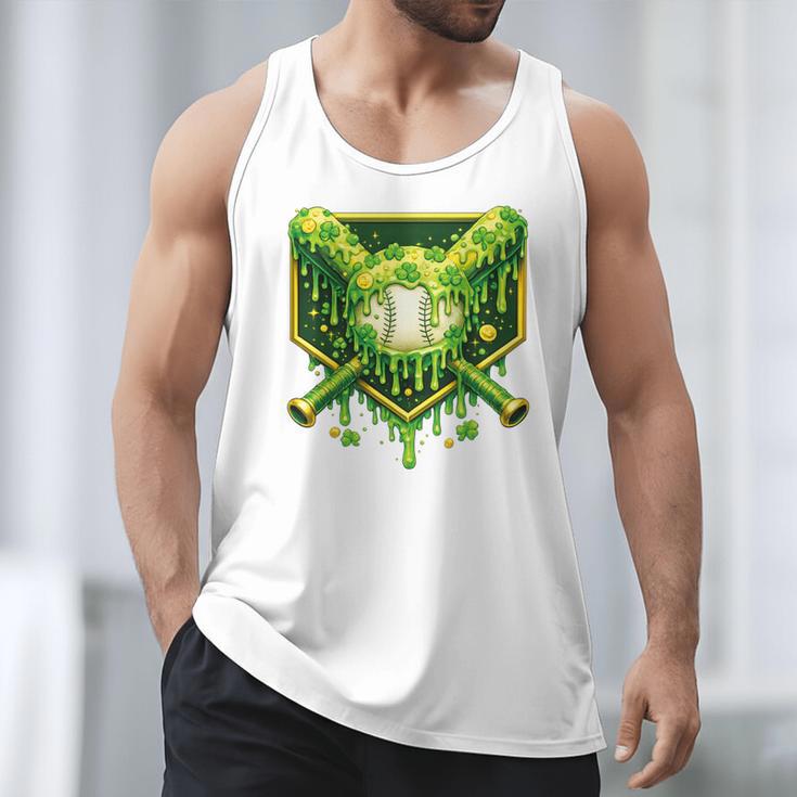 St Patrick's Day Baseball Boys Ice Cream Drip Youth Kids Premium Tri-Blend Men Tank Top St Patrick's Day Baseball Boys Ice Cream Drip Youth Kids Premium Tri-Blend Men Tank Top