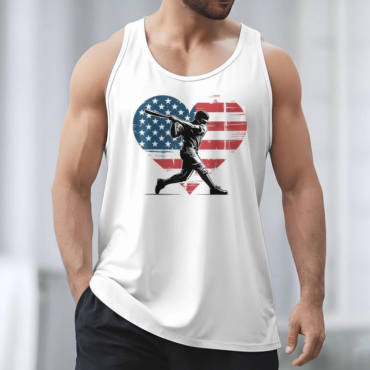 Valentines Baseball Batter Silhouette Heart Men Boys Kid Men Tank Top Valentines Baseball Batter Silhouette Heart Men Boys Kid Men Tank Top
