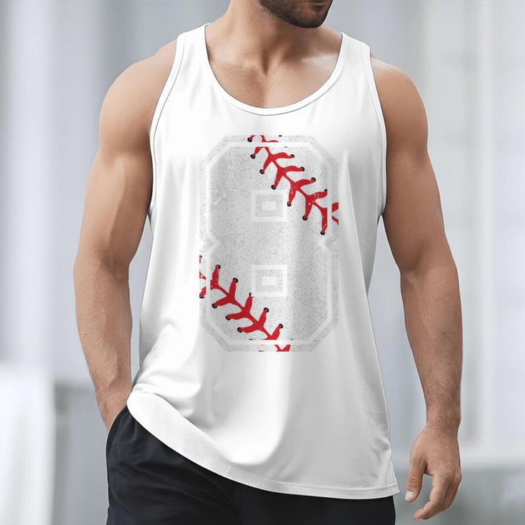 Vintage Baseball 8 Jersey Number 8 Men Tank Top Vintage Baseball 8 Jersey Number 8 Men Tank Top