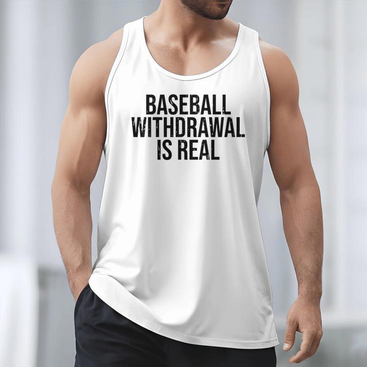 Vintage Baseball Withdrawal Is Real Premium Tri-Blend Men Tank Top Vintage Baseball Withdrawal Is Real Premium Tri-Blend Men Tank Top