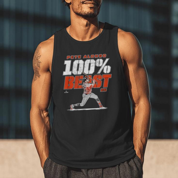 100 Beast Pete Alonso Baltimore Baseball MLBPA Men Tank Top