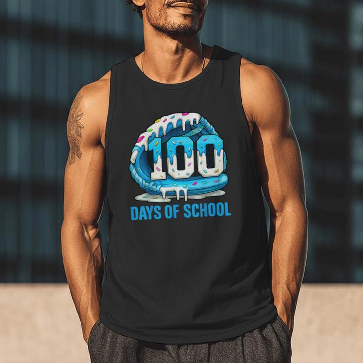 100 Days Of School Baseball Drip Ice Cream Kid Boy 100th Day Men Tank Top 100 Days Of School Baseball Drip Ice Cream Kid Boy 100th Day Men Tank Top