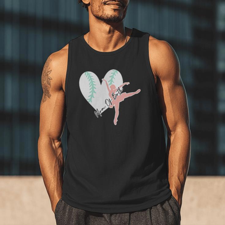 2 Sided Sorry Can't Dance Baseball Bye Mom Of Both Men Tank Top