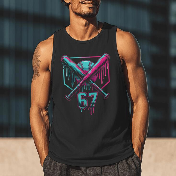 67 Baseball Drip Six Seven Gen Alpha Slag Men Tank Top 67 Baseball Drip Six Seven Gen Alpha Slag Men Tank Top