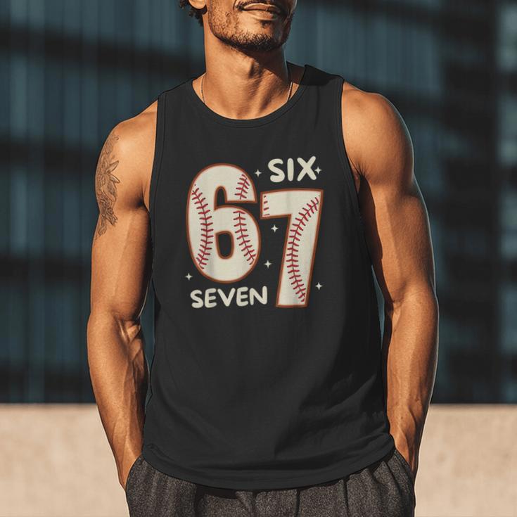67 Baseball Six Seven 6 7 Meme Kids 67 Teen Boys 6-7 Men Tank Top 67 Baseball Six Seven 6 7 Meme Kids 67 Teen Boys 6-7 Men Tank Top