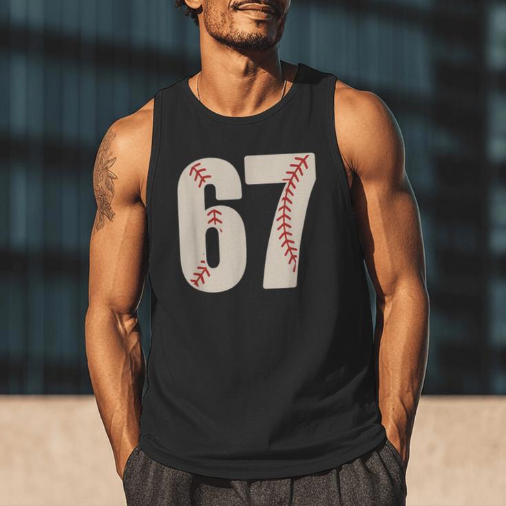 67 Baseball Six Seven 6 7 Meme 67 Men Tank Top 67 Baseball Six Seven 6 7 Meme 67 Men Tank Top