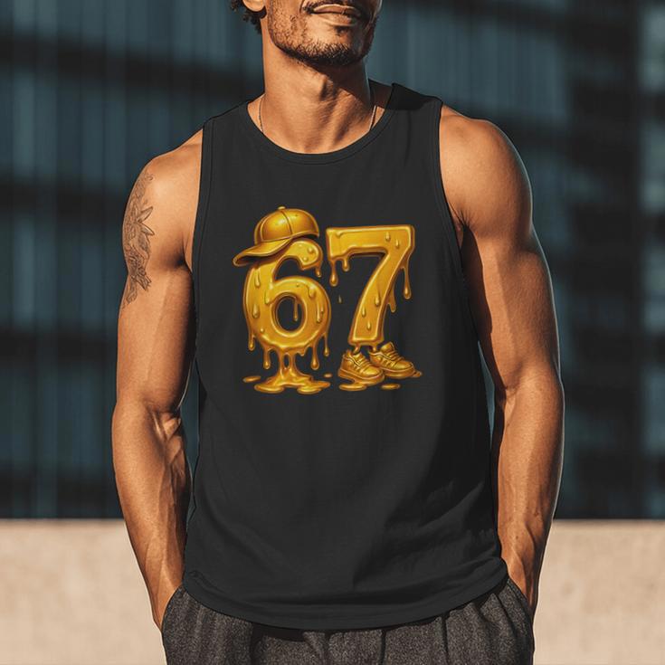 67 Brain Rot Meme Baseball Ice Cream Drip For Kids & Teens Men Tank Top 67 Brain Rot Meme Baseball Ice Cream Drip For Kids & Teens Men Tank Top