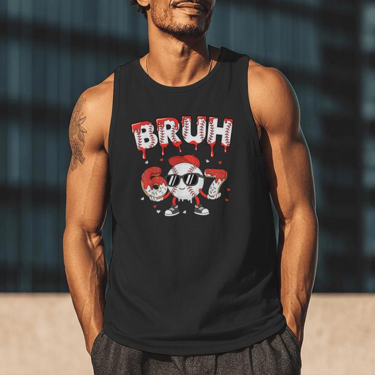 67 Bruh Valentines Baseball Boys Kids Six Seven 6 7 Men Tank Top