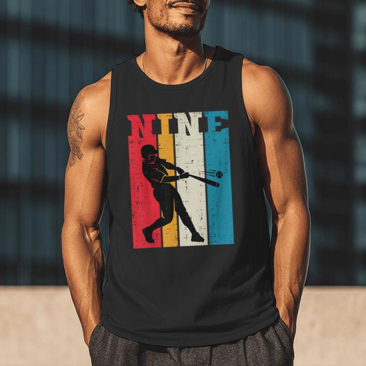 9th Birthday Nine Baseball Batter 9 Year Old Bday Boys Kids Men Tank Top 9th Birthday Nine Baseball Batter 9 Year Old Bday Boys Kids Men Tank Top