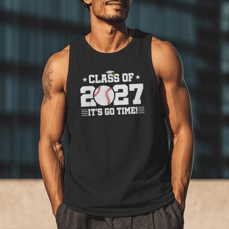 Back To School 2027 Baseball 2027 Graduation Class Of 2027 Men Tank Top Back To School 2027 Baseball 2027 Graduation Class Of 2027 Men Tank Top