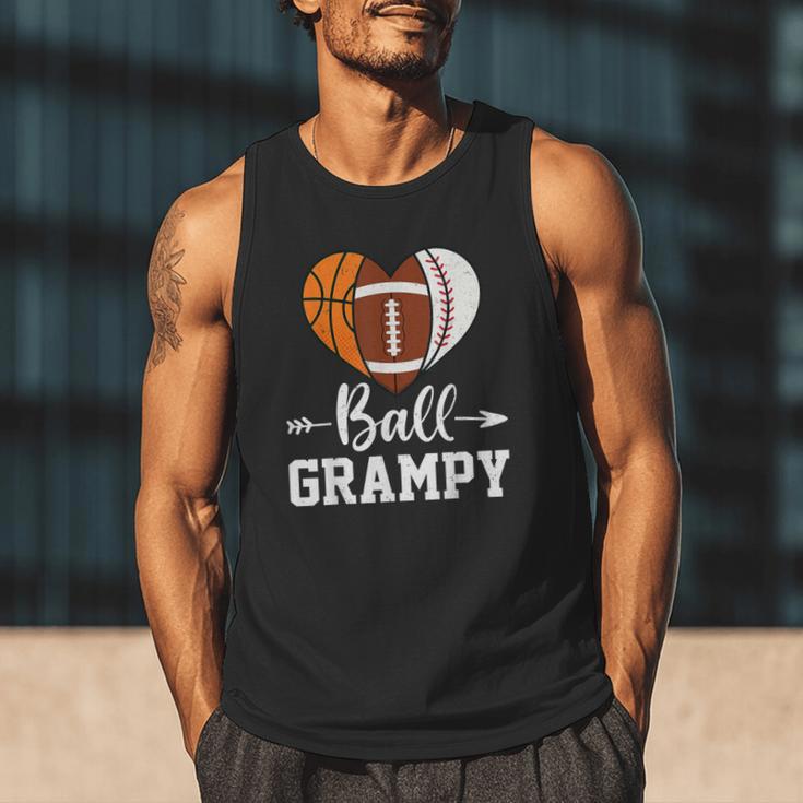 Ball Grampy Basketball Football Baseball Player Men Tank Top