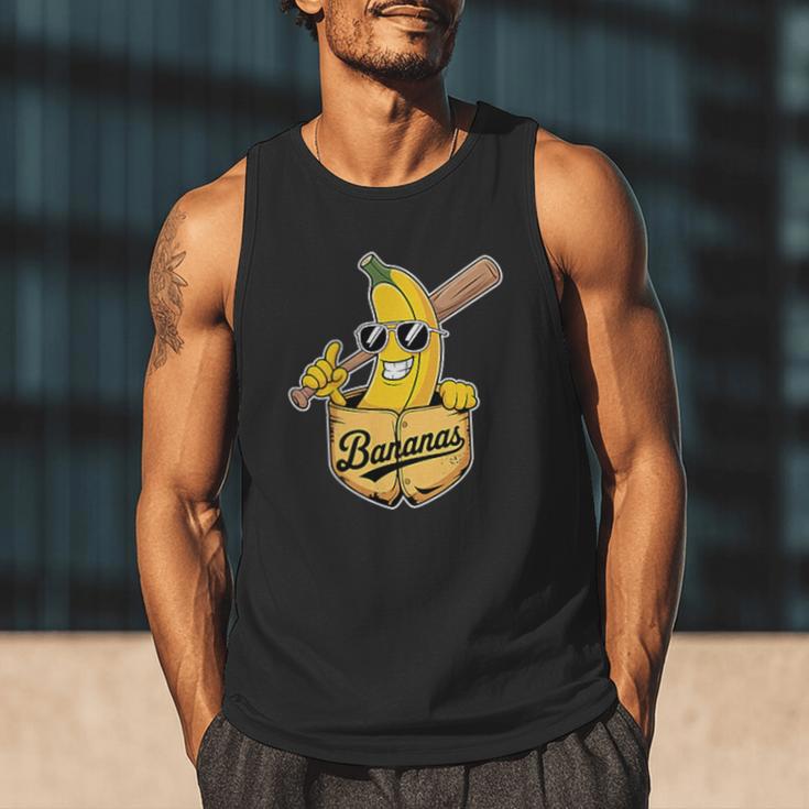 Banana Baseball Fruit Men Tank Top Banana Baseball Fruit Men Tank Top