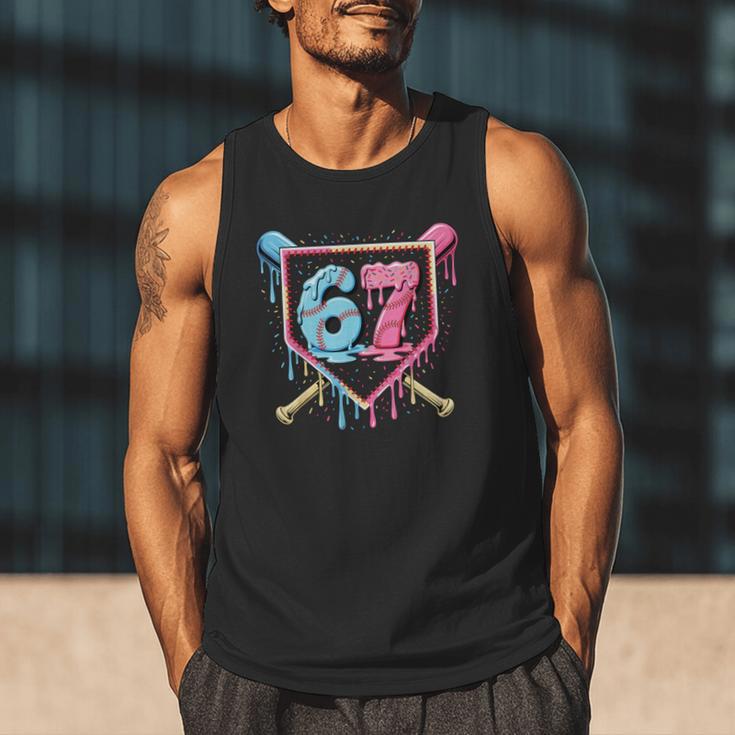 Baseball 67 Ice Cream Drip Six Seven Meme Boy Girl Kid Men Tank Top Baseball 67 Ice Cream Drip Six Seven Meme Boy Girl Kid Men Tank Top