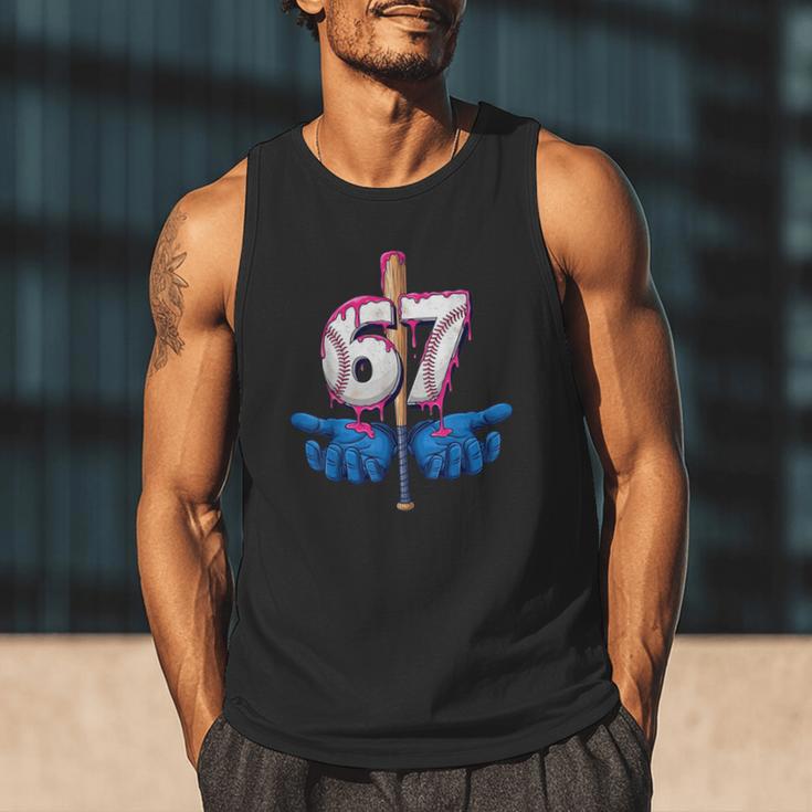 Baseball 67 Six Seven Gen Alpha Meme Drip Men Tank Top Baseball 67 Six Seven Gen Alpha Meme Drip Men Tank Top