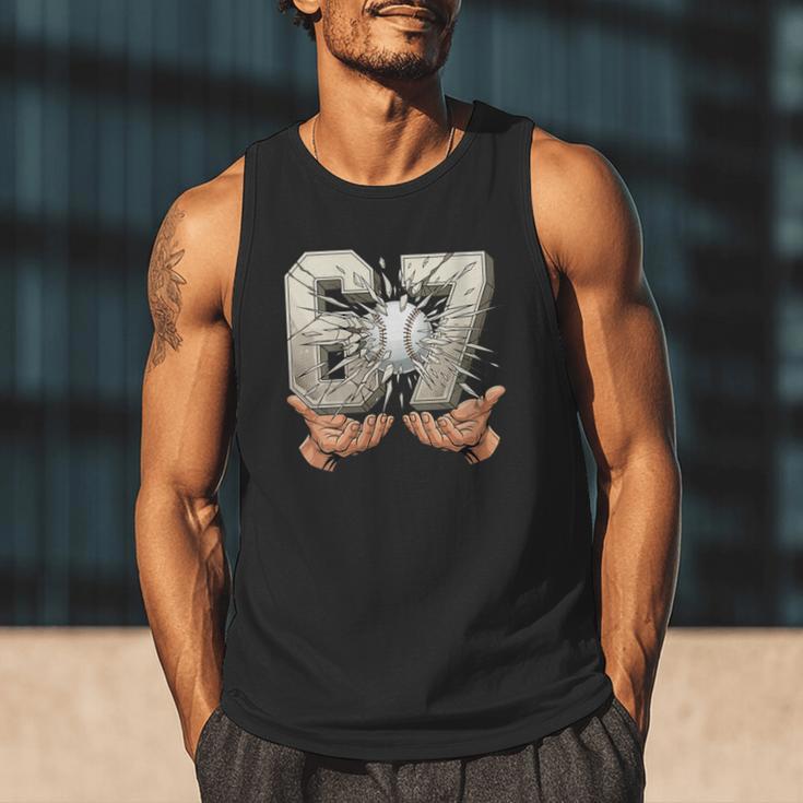 Baseball 67 Six Seven Gen Alpha Meme Men Tank Top Baseball 67 Six Seven Gen Alpha Meme Men Tank Top