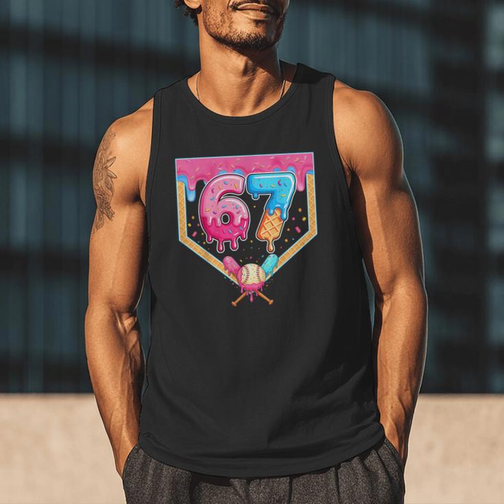 Baseball 67 Six Seven Meme Drip 6 7 Boys Girl Kids Men Tank Top Baseball 67 Six Seven Meme Drip 6 7 Boys Girl Kids Men Tank Top