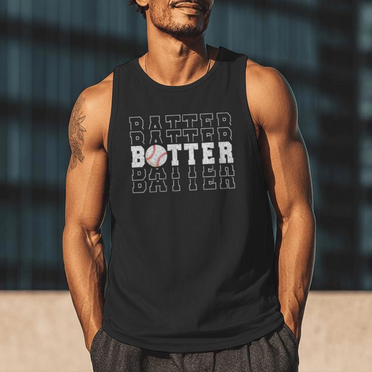 Baseball Batter Team Player Sport Lover Family Friends Fans Men Tank Top Baseball Batter Team Player Sport Lover Family Friends Fans Men Tank Top